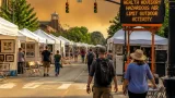 Ann Arbor Art Fair proceeds amid hazardous air quality from regional wildfire smoke