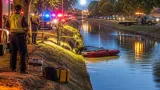 Emergency crews respond after vehicle reported in waterway in southwest Oklahoma City
