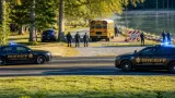 Search continues in Gaffney after fatal shooting at school bus stop; one person detained