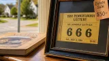 Ticket tied to 1980 'Triple Six Fix' found in suburb, now heading to auction