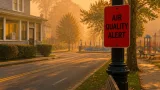 Wildfire smoke forces air quality alerts across New Jersey; officials urge residents to stay indoors