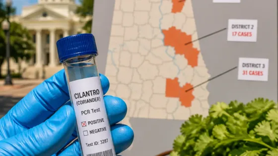 Alabama health officials confirm 11 cyclosporiasis cases across three districts