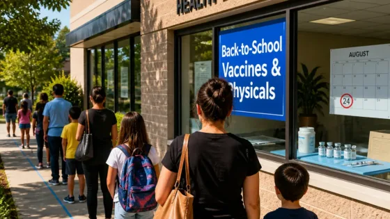 Alexandria health officials urge families to schedule back-to-school vaccines and physicals