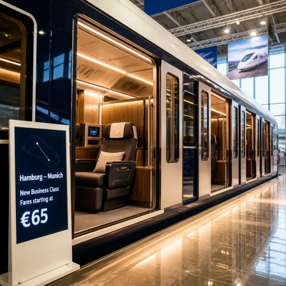 Berlin Startup to Run Business-Class Night Trains Between Hamburg and Munich in 2027