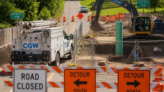 Clarksville motorists detoured during Whitfield Road closure for sewer lift station work