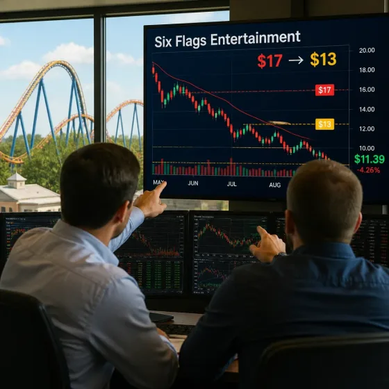 Citigroup cuts Six Flags price target as analysts reassess amusement-park outlook