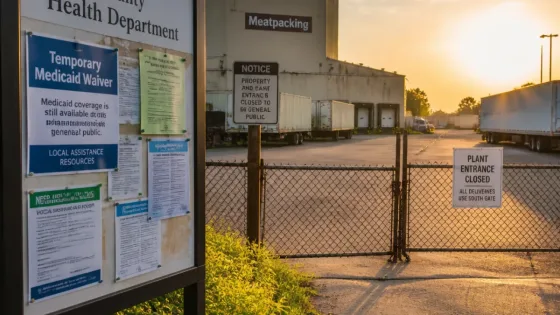 Federal officials grant temporary Medicaid waiver for Dawson County after Tyson plant closure