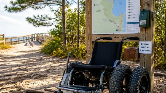 First Landing State Park unveils all-terrain wheelchair to broaden trail access