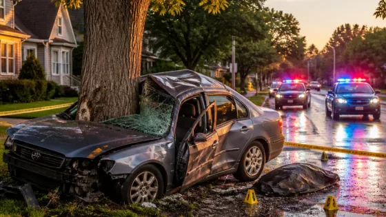 Greensboro man dies after single-vehicle crash into tree, officials say