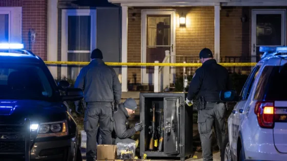 Hampton men arrested after Gloucester burglary leads to recovery of 18 stolen firearms