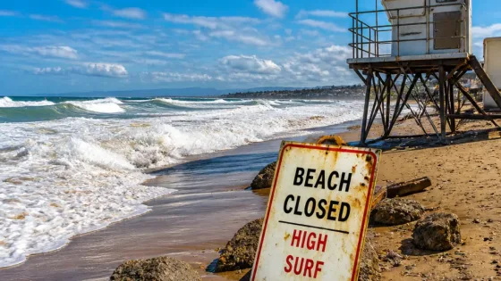 High surf advisory for San Diego coast: 4–8 ft breaking waves, watch for beach erosion