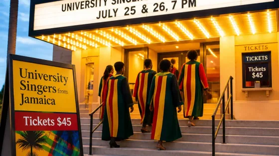 Jamaican University Singers to headline two-night engagement at Miramar Cultural Center