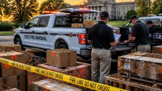 Kansas sees spike in fireworks enforcement, more than 150 injuries and thousands of illegal devices seized