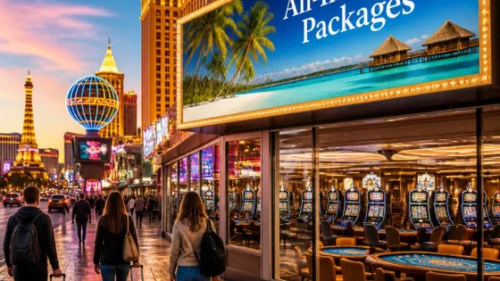 Las Vegas resorts turn to all‑inclusive deals as visitor numbers tumble