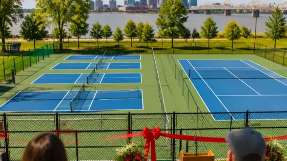 Louisville opens first multi-court pickleball complex in west side’s Shawnee Park