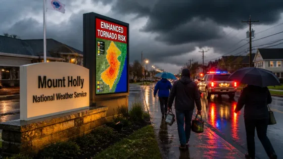 National Weather Service issues rare 'enhanced' tornado risk across New Jersey