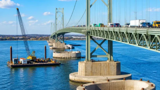 New $89M collision barriers finished at Delaware Memorial Bridge to protect towers