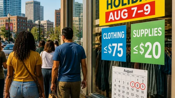 Ohio reinstates August sales tax holiday, but with narrower exemptions