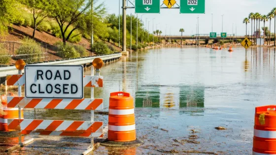 Phoenix commuters face flooded intersections, road closures after overnight storms