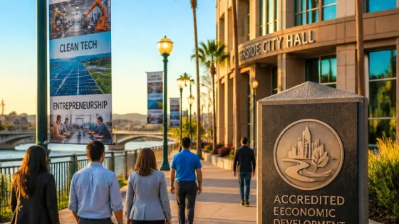 Riverside earns top international economic development accreditation