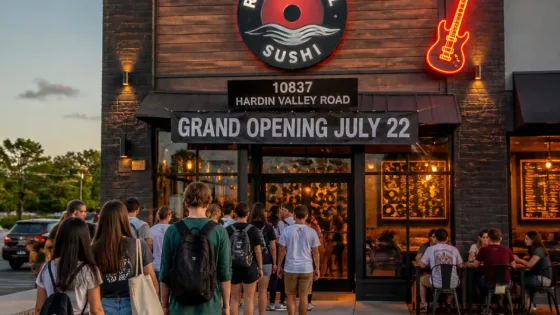 Rock N’ Roll Sushi brings themed dining to Hardin Valley, Knoxville on July 22