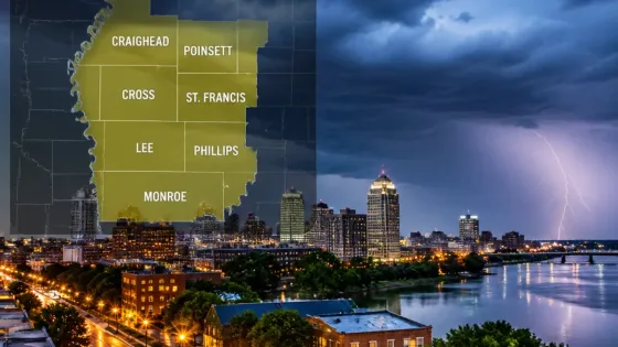 Severe thunderstorm watch covers Memphis and much of West Tennessee until 8 p.m.