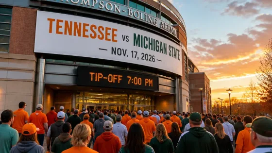 Tennessee, Michigan State to play home-and-home with Knoxville date set for Nov. 17