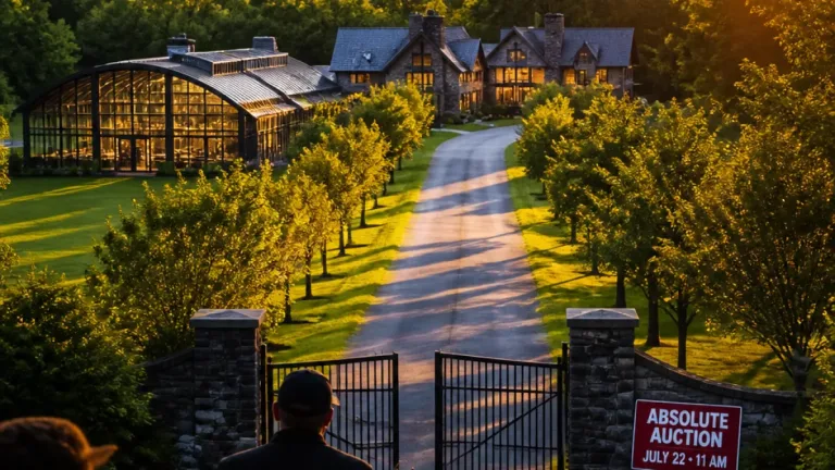 11.6-acre Stowe mountain estate to sell to highest bidder July 22 in no-reserve auction