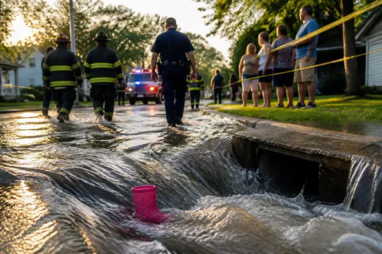 9-year-old rescued after being swept through Bryant storm drain; city vows fixes