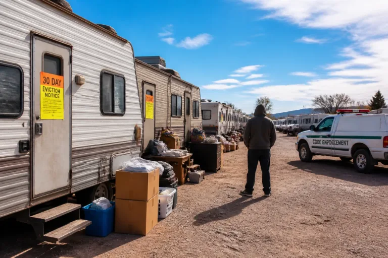 Albuquerque RV park residents face eviction as city cites multiple code violations