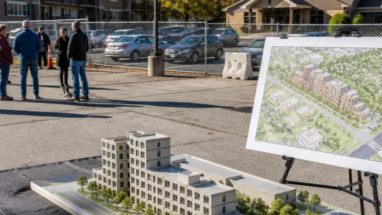 Ann Arbor planning commission backs rezoning for 7-story Woodbury Gardens redevelopment