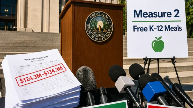 Armstrong opposes constitutional amendment for free K-12 meals, cites $124M–$134M biennial cost