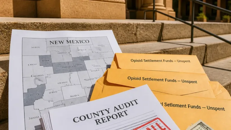 Audit finds many New Mexico local governments have not spent opioid settlement money