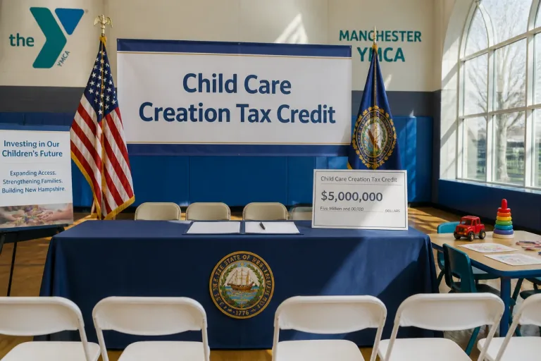 Ayotte signs tax credit to encourage businesses to create child care slots for employees