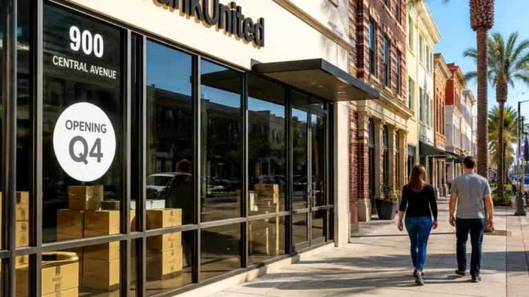 BankUnited to Open St. Petersburg Branch in Q4 as Florida Expansion Continues