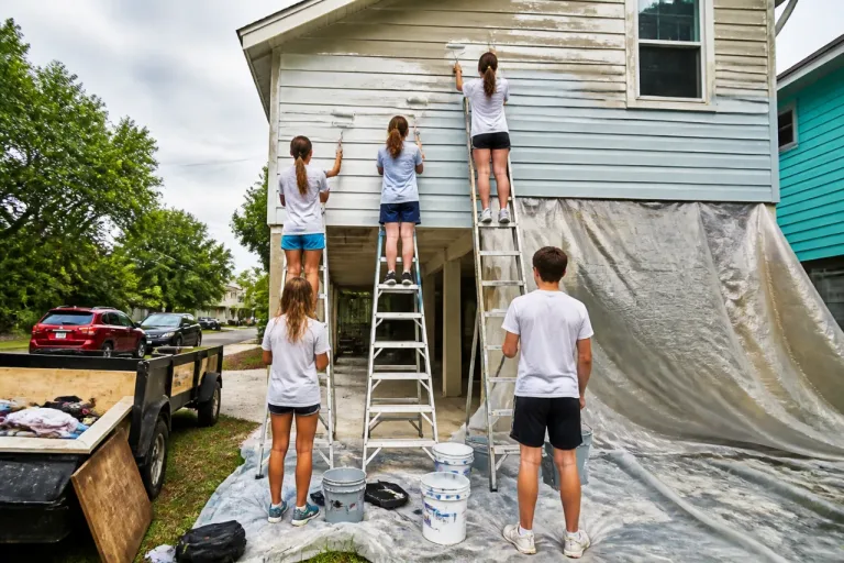 Baton Rouge hosts Dallas teen volunteers repairing homes still rebuilding after hurricanes
