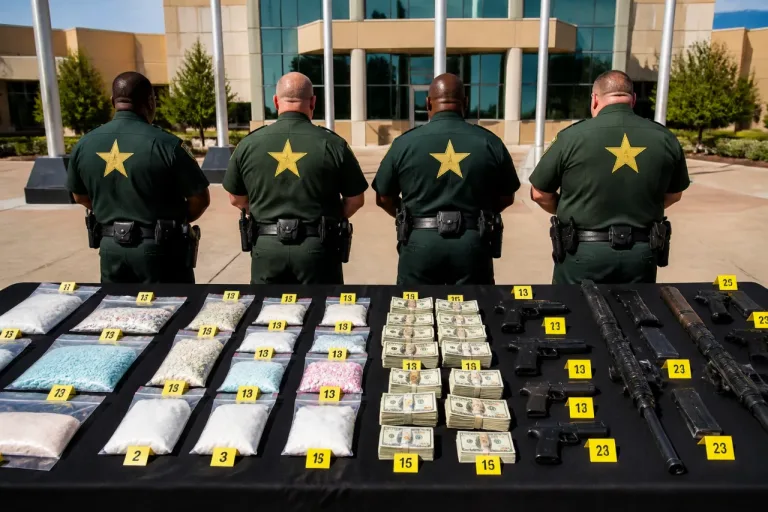 Baton Rouge sheriff's office dismantles alleged drug ring, seizes fentanyl and firearms