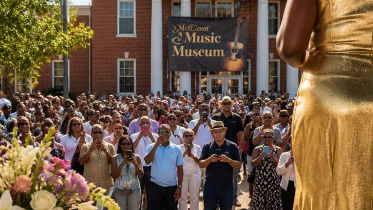 Brandy urges gentleness after criticism of her McComb homecoming appearance