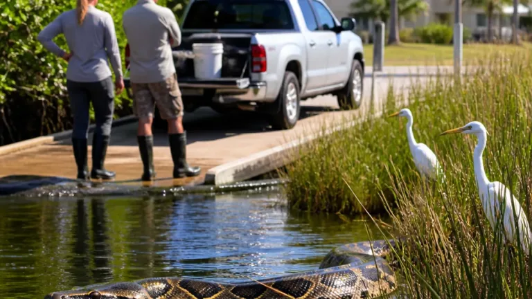 Burmese pythons establish new population in Charlotte County, officials say