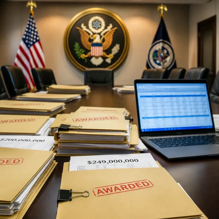 Pentagon procurement: multiple firms win large U.S. Army contracts totaling hundreds of millions