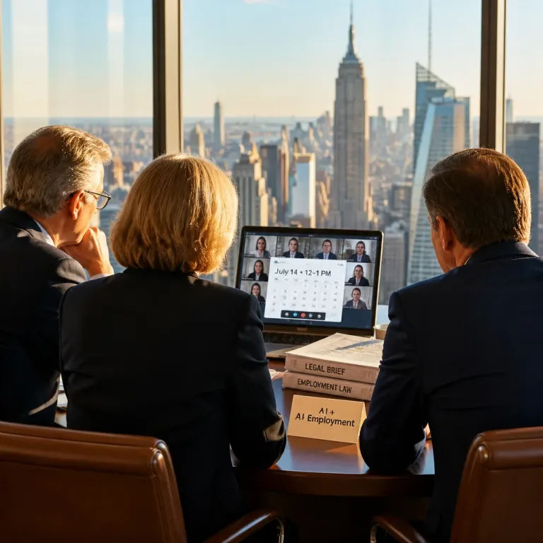 Law Firm to Brief Business Leaders on Employment Risks of AI, July 14 Webinar