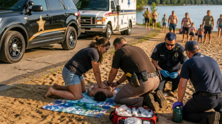 Bystanders and deputy revive toddler after near-drowning at Grand Rapids-area Versluis Park