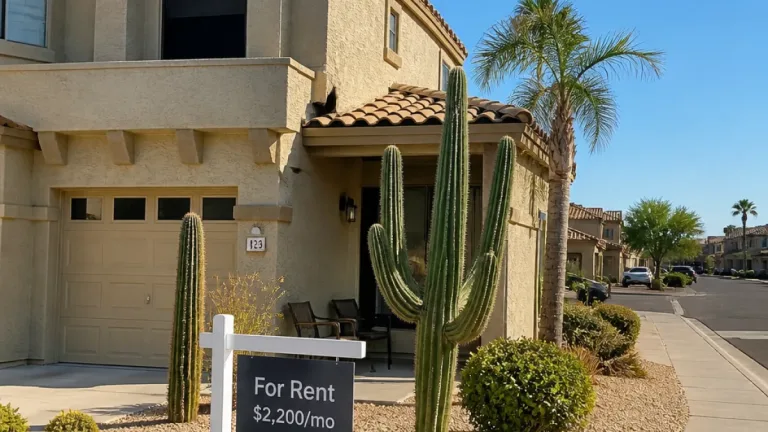 Chandler townhome available for $2,200/month in central neighborhood