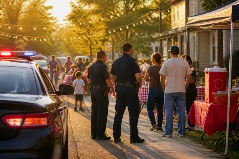Cheyenne officers join block parties, strengthen ties during Neighborhood Night