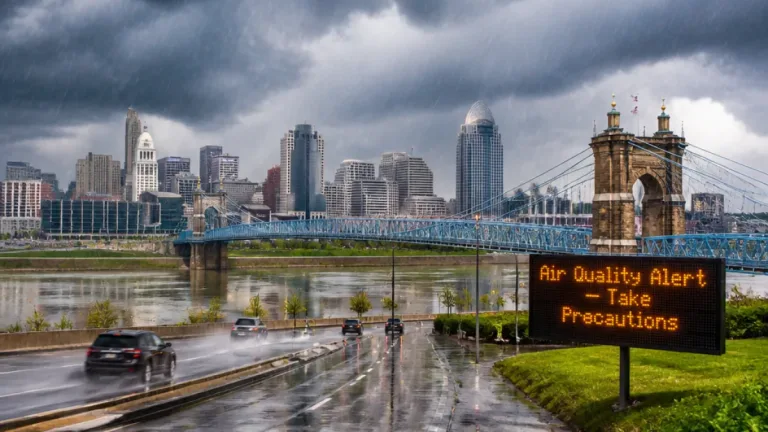 Cincinnati braces for weekend storms, air quality alert remains in effect