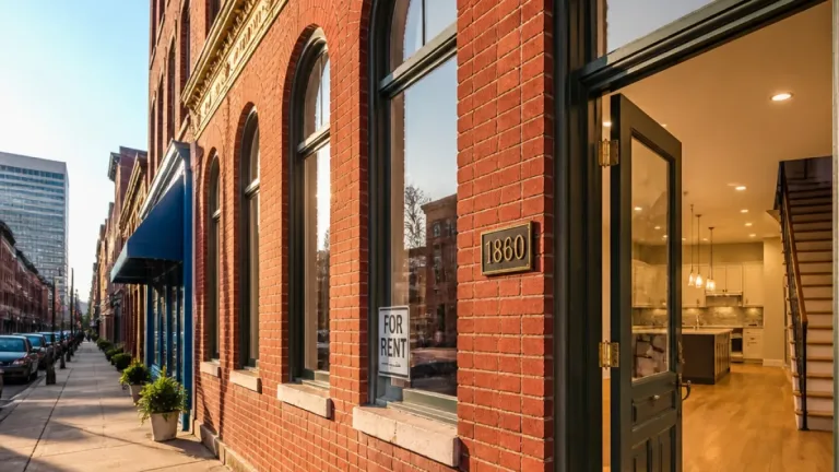 Cincinnati downtown rental listed at $1,995 for 2-bedroom unit in 1860 building