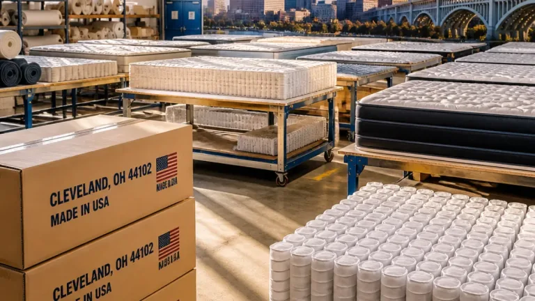 Cleveland Company Expands 100‑Night Trial on USA‑Made Hybrid Mattresses