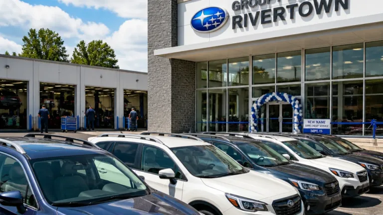 Columbus dealership Rivertown Subaru rebrands as Group 1 Subaru Rivertown, keeps local team