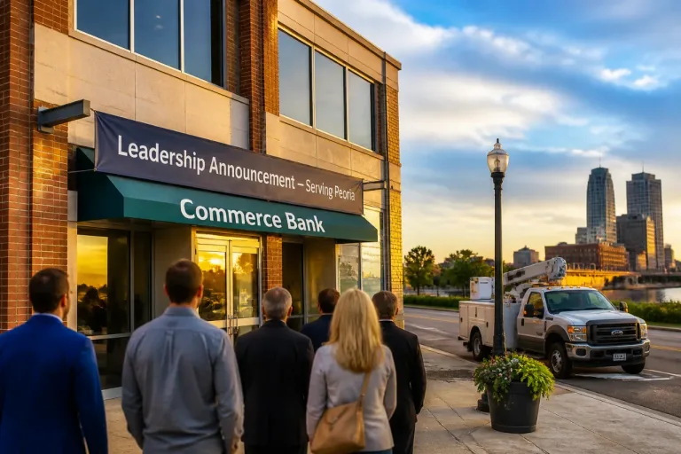 Commerce Bank names new Peoria president as it expands Illinois leadership