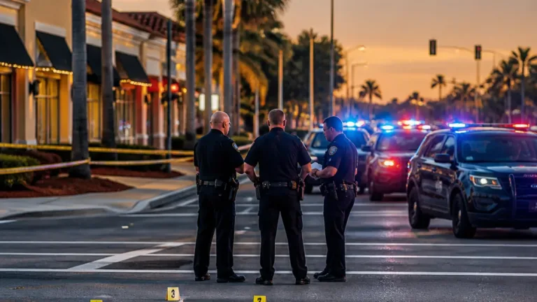 Coral Springs police investigate shooting near NW 87th Terrace and Atlantic Blvd.